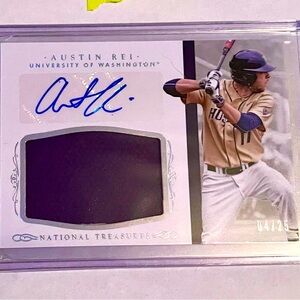 Austin Rei Rookie Auto Patch /25 SSP